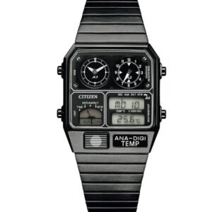 CITIZEN Analog Digital Men Watch ANA-DIGI TEMP JG2105-93E Black