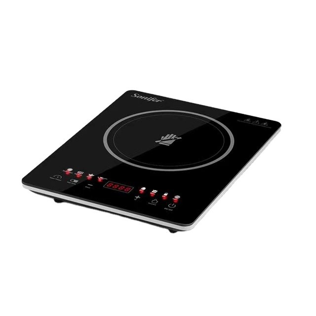 1400W Timer Temperature Control Heating Glass Plate Single Touch Sensor Induction Cooker Electric