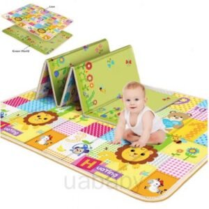180x200cm Large Playmate Baby Floor Crawling Play Mats Foldable Baby Play Mat Thickened Kids Non-toxic Tasteless Foam Floor Mats