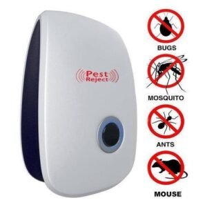 Ultrasonic Electronic Magnetic Drive Mosquito Repeller Rat Pest Repellent Reject Control Plug