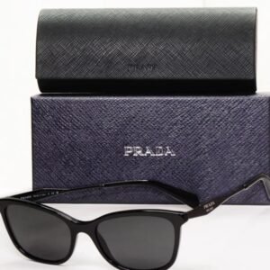 Prada Sunglasses Black Square Glossy