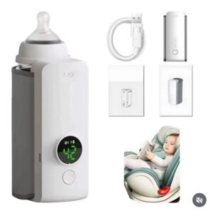 Portable Wireless Baby Feeding Warmers USB Rechargeable Heating Milk Bottle Warmers LED