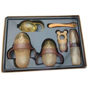 Dr Gym Silicone Baby Feeding Bottle Set