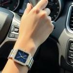 Stainless Steel Strap Quartz Watch for Women