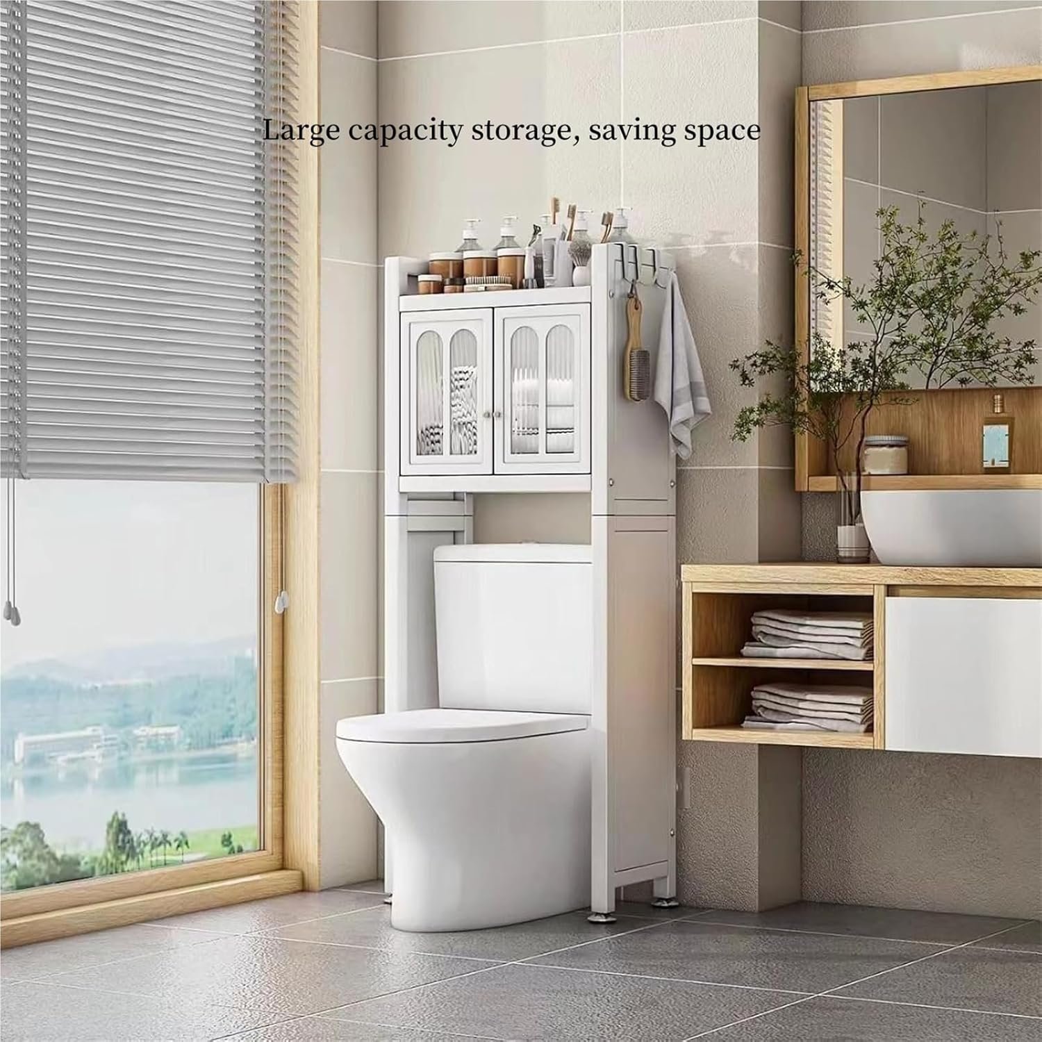 Over Toilet Organizer Over The Toilet Storage Cabinet