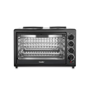Big Capacity 38L Kitchen Appliances Visualization Window Multi Function Baking Electric Oven