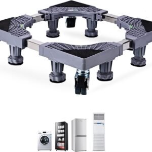 Heavy Duty 200kg Fridge Stand Washing Machine Stand Trolley