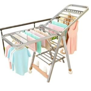 Foldable Stainless Steel Clothes Drying Rack