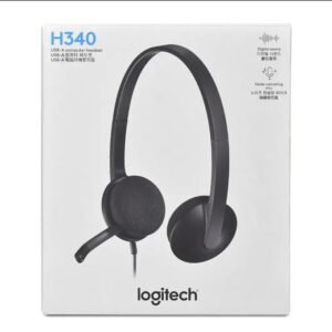 Logitech H340 USB Stereo Headset with Noise-Cancelling Mic