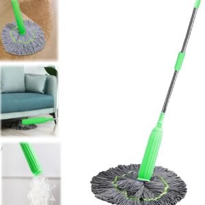 2 in 1 Dehydrated Mop, Self-Wringing Twist Mops for Floor Cleaning, Self Wringing Mop