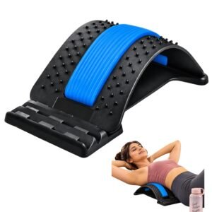 Back Stretcher for Lower and Upper Back Pain Relief, Multi-Level Lumbar