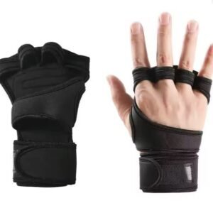 Half Finger Training Sport Gloves For Men Women Workout Fitness Body Building Weightlifting Gym Hand Wrist Protector Dumbbells