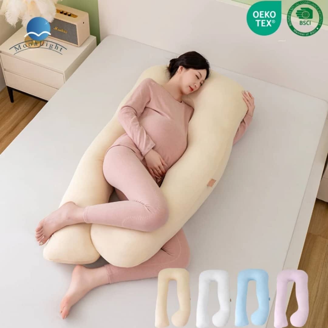 Pregnancy Pillows for Sleeping, U Shaped Full Body Pillow for Side Sleepers, Maternity Pillow for Pregnant